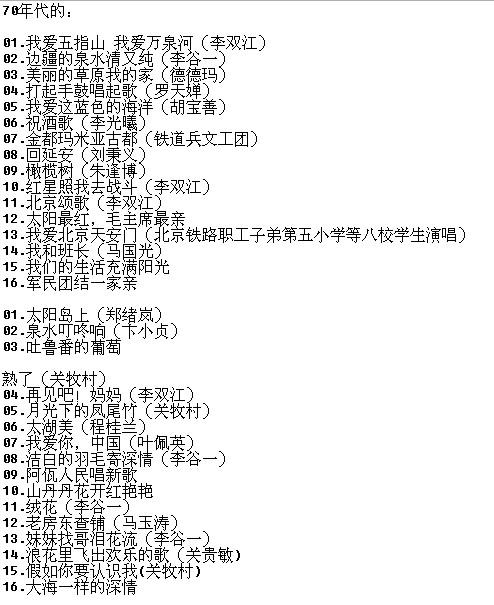 关于60后70后80后经典老歌精选500首DJ舞曲的文章